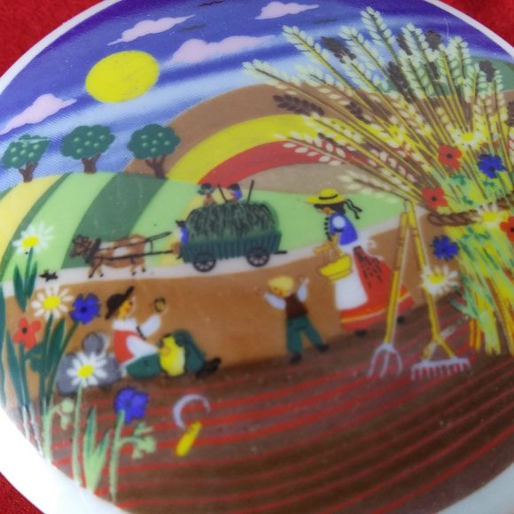 Trinket just for keeps trinket box Farm rainbow - Picture 8 of 8